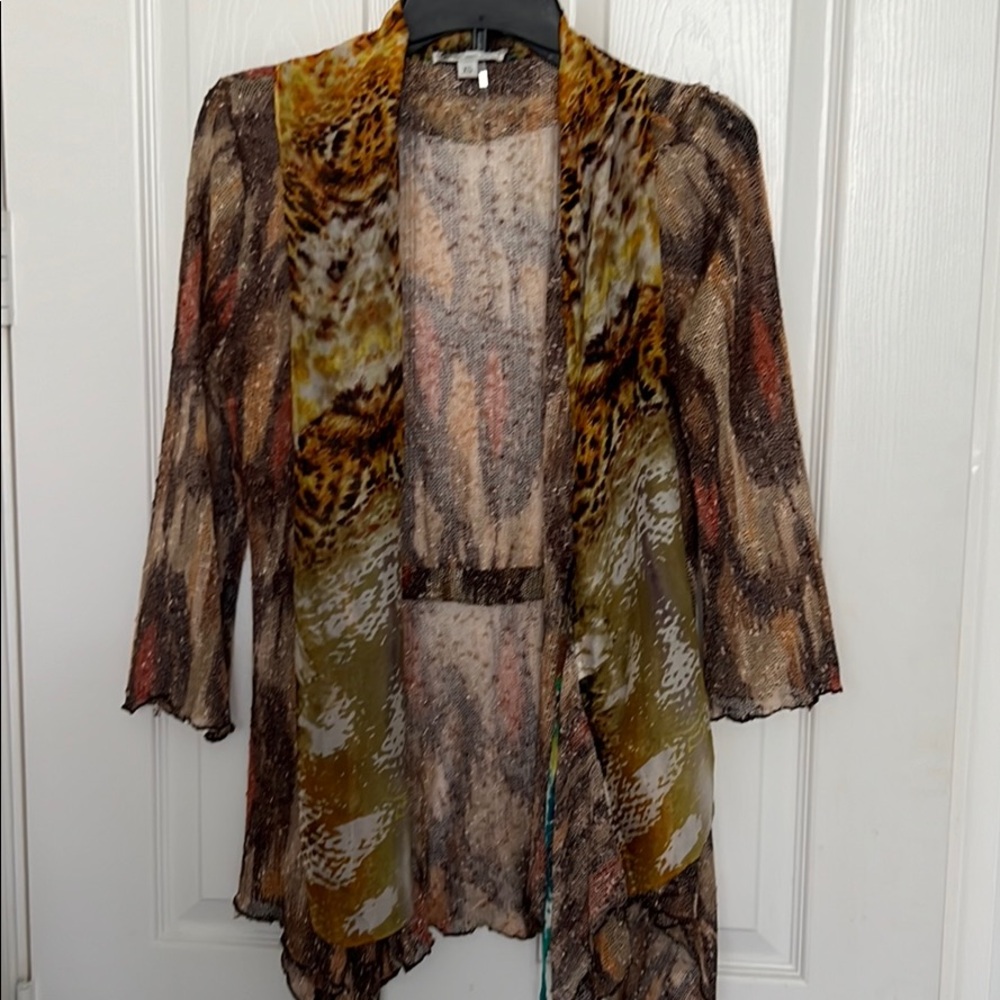 Alberto Makali multi tone sweater